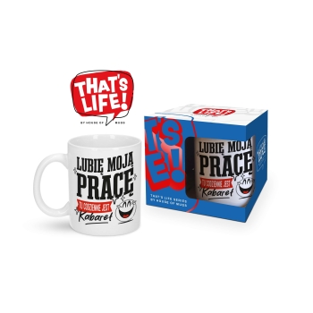 Kubek That's Life - Lubię moją pracę...